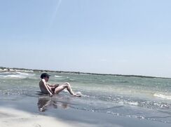 [ABX][2][767] - Enjoying the sun on a public beach