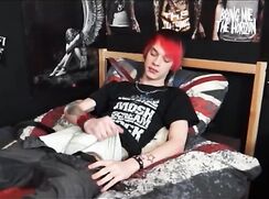 Hot PUNK with big COCK