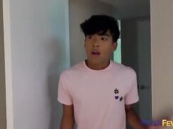 three twinks  group sex 210