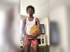 Young Black Lad Showing What He Has Boys Porn