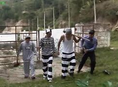 Boys in chains starting fucking one an other gay porn