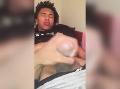 Straight teen boy wanked