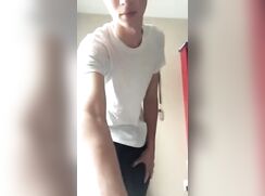 Hairy twink in thongs wanking porn gay