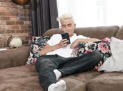 Let's Enjoy A Blond Latino Boy