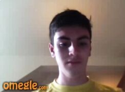 Brit twink fast wank