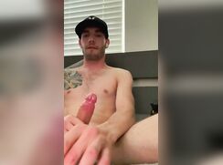 [ABX][2][936] - Cumshot, oiled big dick masturbating to eve