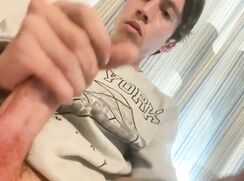 Rubax Video - Cute Uncut Boy Shoots Creamy Load On Cam