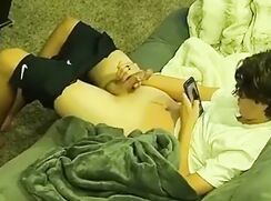 Voyeur - cum in green room