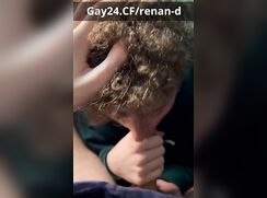 Distracted by Sucking from Playing on a computer - another game, more interesting