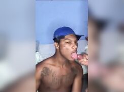 Feeding A Black Boy With Cum Twink Porn