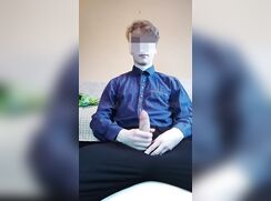 [ABX][3][110] - Teen boy cumshot on clothes