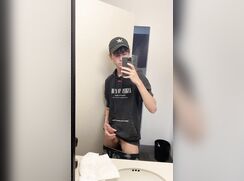 Twink Quick Jerking Off Cum Bathroom Twink Porn