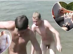 Friends by the river