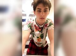 Nice twink with big cock cam porn boys