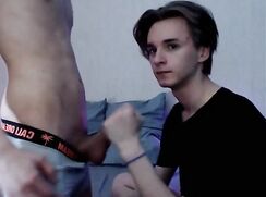 "Fairy Prince" sucks cock