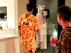 never to old to trick or treat