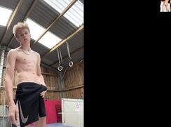 AA Vid - Gay porn cute blond amateur hottie shorts comp twink boy tube