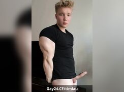 A muscular, handsome blond from Germany.