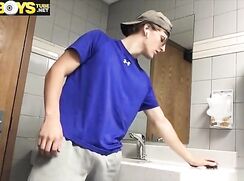 Couldn't wait to get to his dorm twink porn