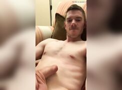 Seeding his face with cum for fans porn boys