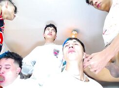 The make out seshion is hot WEB ORGY