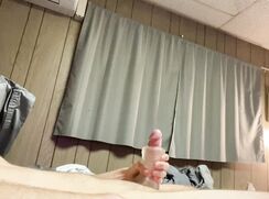 [ABX][3][197] - Huge cum geyser from pocket pussy loud orgasm