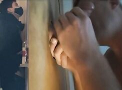 18 year old Asian boy glory hole blowjob