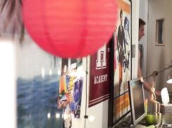 Green And Gold Pillow Butt Fuck