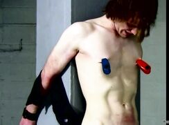 Skaterboy punished in dungeon *Nicer*