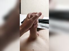 [ABX][3][225] - 18 year old boy hot cumshot - Big shaved dick