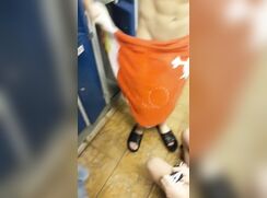 swim teams locker rooms