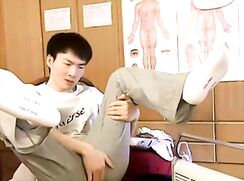 Asian masturbates and plays with her ass twink porn