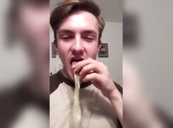 Found used condom - yum