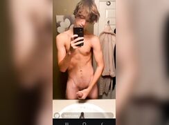 CUM Handsome lad with huge cumshow