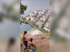 Fucking a big dick out of town