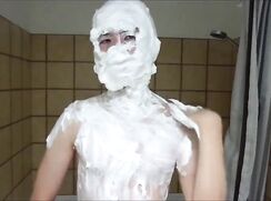 [ABX][3][378] - Shave cream wank