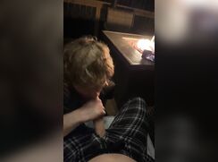 Nobody is looking bro. Keep sucking that dick!