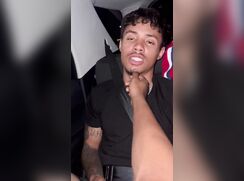 my cousin got so drunk tonight he acting a lil too sus.. I tested him and I won