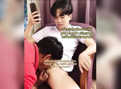 18 year old Thai boy blowjob and facial 7
