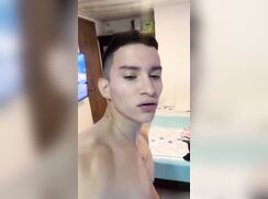 Dnz beautiful lad shows us the goods