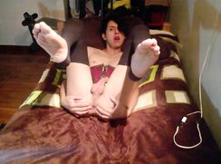 [ABX][3][430] - Foot fetish and cum in him own mouth