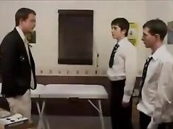 The College Doctor & Two Students Porn