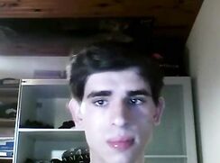 BIG WHITE BOY DICK SHOOTS GAY PORN