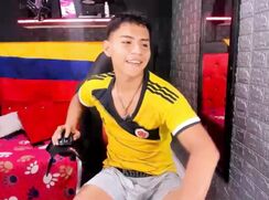 Handsome 19 yo plays with hard dick soccer porn