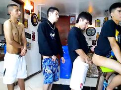 cock craving kicks in. ORGY FUN