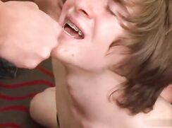 Young Braces Boy Loves Cum