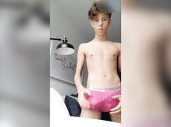 Cutie Shows His Young Body  KN