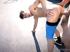 Cute Nick Gives Up His Cute Skinny Ass Outdoors