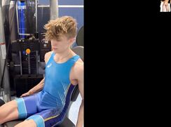 AA Vid - Gay porn cute blond boy amateur solo shorts comp tube