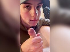 Nice twink oral for daddy